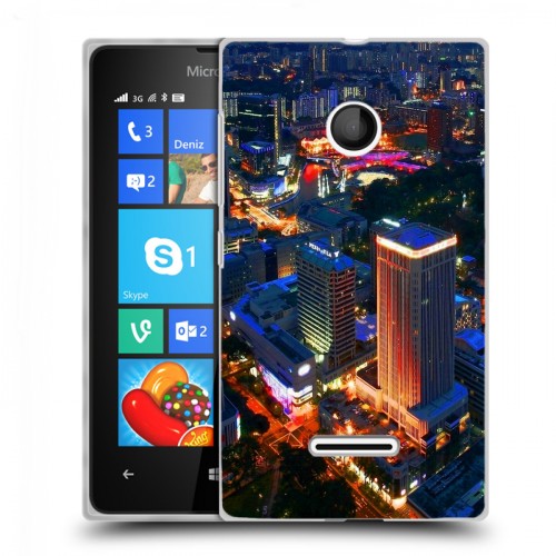 Дизайнерский пластиковый чехол для Microsoft Lumia 435 Сингапур