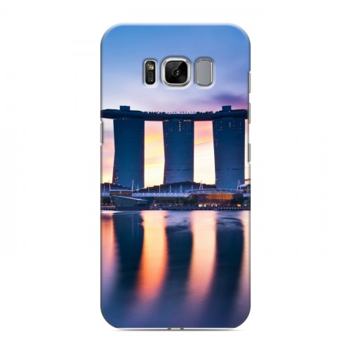 Дизайнерский силиконовый чехол для Samsung Galaxy S8 Сингапур