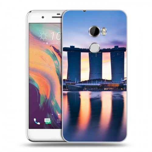 Дизайнерский пластиковый чехол для HTC One X10 Сингапур