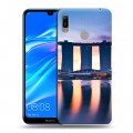 Дизайнерский пластиковый чехол для Huawei Y6 (2019) Сингапур