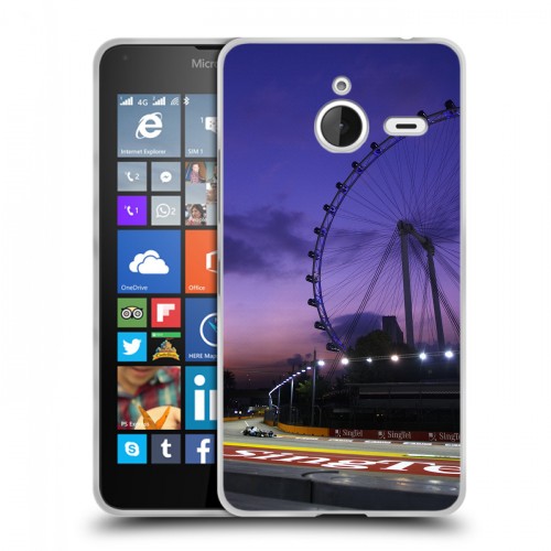 Дизайнерский пластиковый чехол для Microsoft Lumia 640 XL Сингапур