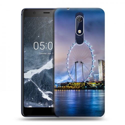 Дизайнерский пластиковый чехол для Nokia 5.1 Сингапур