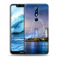 Дизайнерский силиконовый чехол для Nokia 5.1 Plus Сингапур