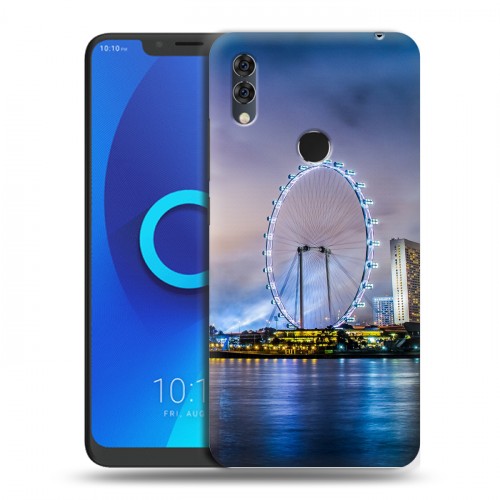 Дизайнерский силиконовый чехол для Alcatel 5V Сингапур