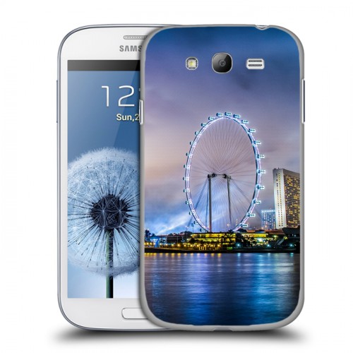 Дизайнерский пластиковый чехол для Samsung Galaxy Grand Сингапур