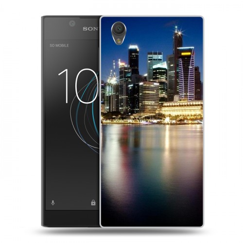 Дизайнерский пластиковый чехол для Sony Xperia L1 Сингапур