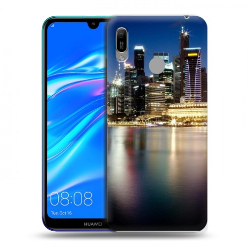 Дизайнерский пластиковый чехол для Huawei Y6 (2019) Сингапур