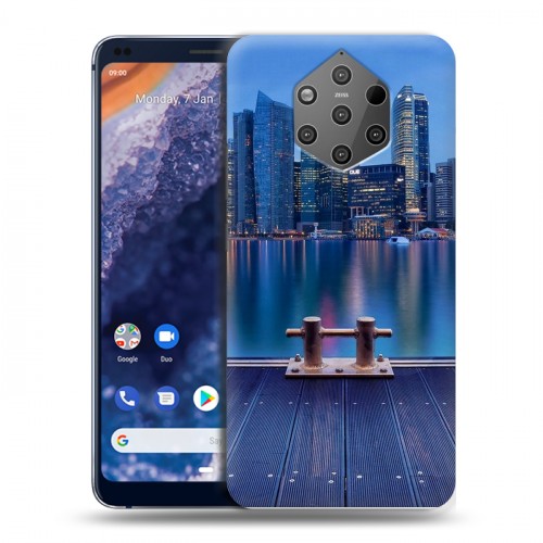 Дизайнерский силиконовый чехол для Nokia 9 PureView Сингапур