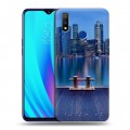 Дизайнерский пластиковый чехол для Realme 3 Pro Сингапур