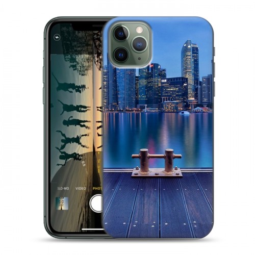Дизайнерский пластиковый чехол для Iphone 11 Pro Max Сингапур