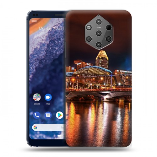 Дизайнерский силиконовый чехол для Nokia 9 PureView Сингапур