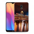 Дизайнерский силиконовый с усиленными углами чехол для Xiaomi RedMi 8A Сингапур