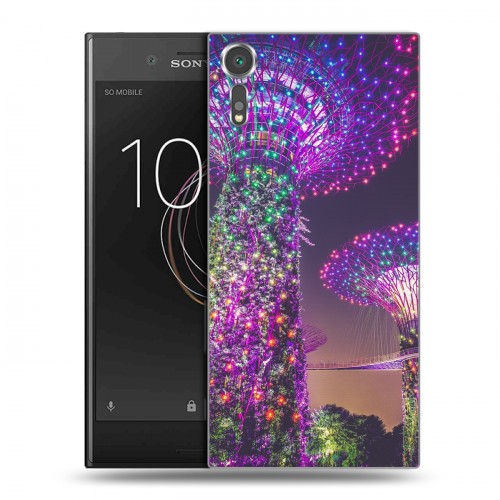 Дизайнерский пластиковый чехол для Sony Xperia XZs Сингапур