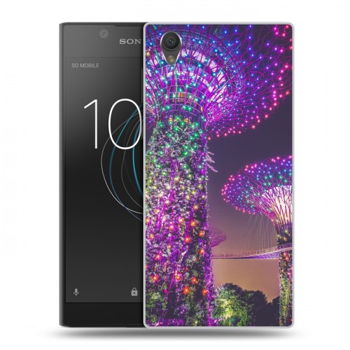 Дизайнерский пластиковый чехол для Sony Xperia L1 Сингапур