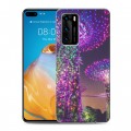 Дизайнерский пластиковый чехол для Huawei P40 Сингапур