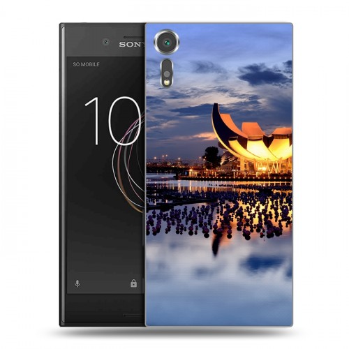 Дизайнерский пластиковый чехол для Sony Xperia XZs Сингапур