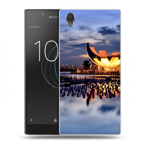 Дизайнерский пластиковый чехол для Sony Xperia L1 Сингапур