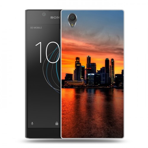 Дизайнерский пластиковый чехол для Sony Xperia L1 Сингапур