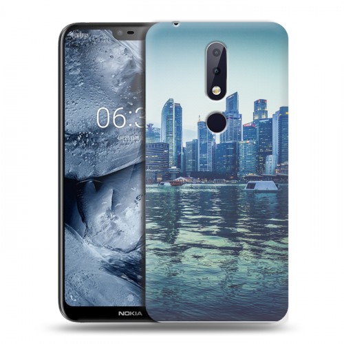 Дизайнерский пластиковый чехол для Nokia 6.1 Plus Сингапур