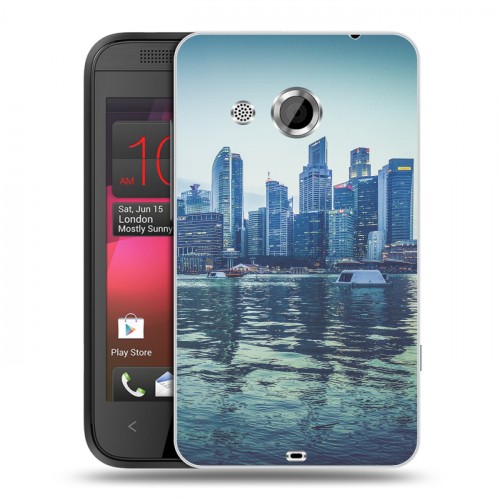 Дизайнерский пластиковый чехол для HTC Desire 200 Сингапур
