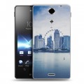 Дизайнерский пластиковый чехол для Sony Xperia TX Сингапур