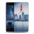 Дизайнерский пластиковый чехол для Nokia 8 Сингапур