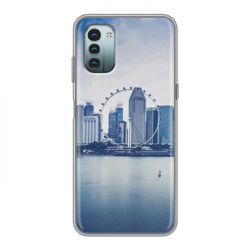 Дизайнерский пластиковый чехол для Nokia G11 Сингапур