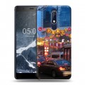 Дизайнерский пластиковый чехол для Nokia 5.1 Сингапур