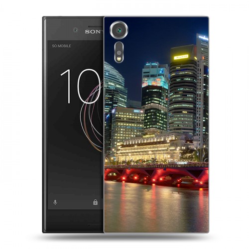 Дизайнерский пластиковый чехол для Sony Xperia XZs Сингапур