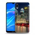 Дизайнерский пластиковый чехол для Huawei Y6 (2019) Сингапур