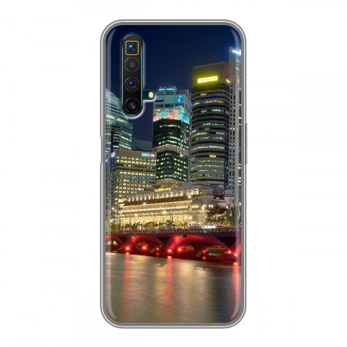 Дизайнерский силиконовый чехол для Realme X3 SuperZoom Сингапур