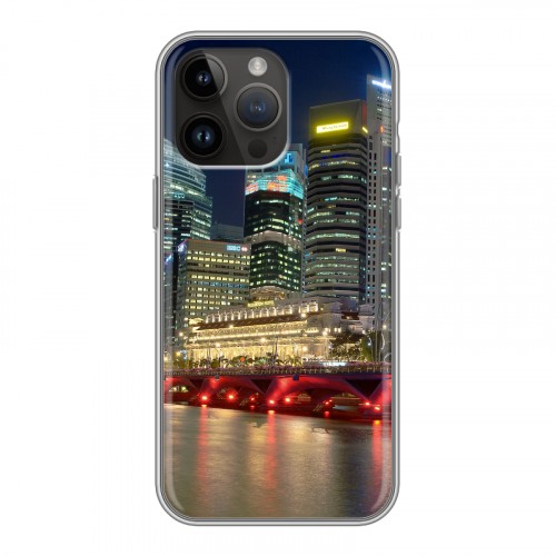 Дизайнерский пластиковый чехол для Iphone 14 Pro Max Сингапур