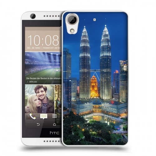 Дизайнерский силиконовый чехол для HTC Desire 626 Сингапур