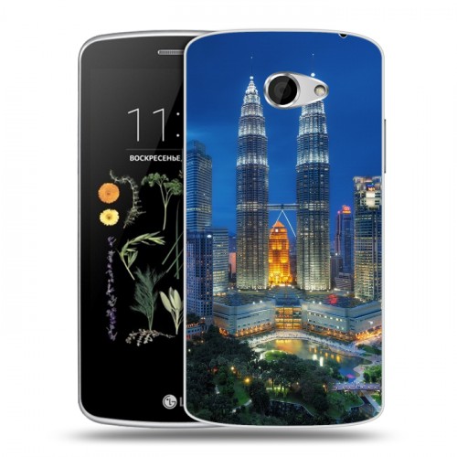 Дизайнерский силиконовый чехол для LG K5 Сингапур