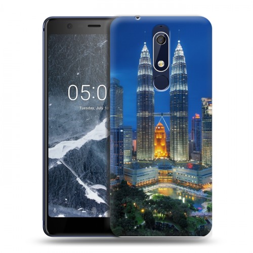 Дизайнерский пластиковый чехол для Nokia 5.1 Сингапур