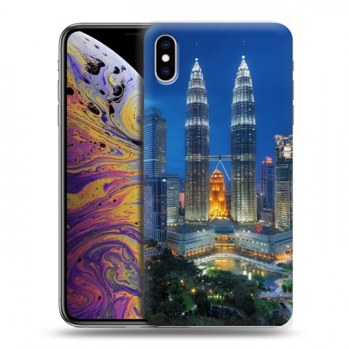 Дизайнерский силиконовый чехол для Iphone Xs Max Сингапур