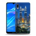 Дизайнерский пластиковый чехол для Huawei Y6 (2019) Сингапур