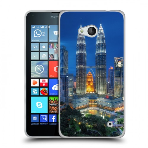 Дизайнерский силиконовый чехол для Microsoft Lumia 640 Сингапур