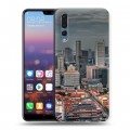 Дизайнерский силиконовый с усиленными углами чехол для Huawei P20 Pro Сингапур