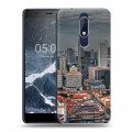 Дизайнерский пластиковый чехол для Nokia 5.1 Сингапур