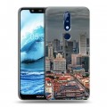 Дизайнерский силиконовый чехол для Nokia 5.1 Plus Сингапур