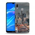 Дизайнерский пластиковый чехол для Huawei Y6 (2019) Сингапур