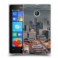 Дизайнерский пластиковый чехол для Microsoft Lumia 435 Сингапур