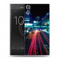 Дизайнерский пластиковый чехол для Sony Xperia XZs Токио