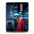 Дизайнерский пластиковый чехол для Nokia 8 Токио