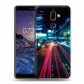 Дизайнерский пластиковый чехол для Nokia 7 Plus Токио