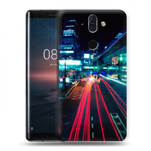 Дизайнерский пластиковый чехол для Nokia 8 Sirocco Токио