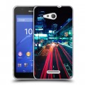 Дизайнерский пластиковый чехол для Sony Xperia E4g Токио