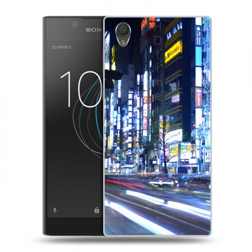 Дизайнерский пластиковый чехол для Sony Xperia L1 Токио