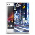 Дизайнерский пластиковый чехол для Sony Xperia L Токио